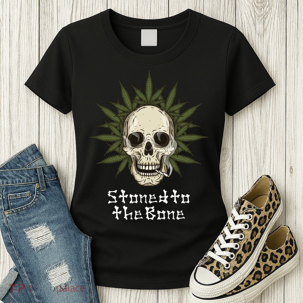 Stoned To The Bone Womens T-Shirt