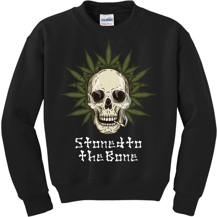 Stoned To The Bone Kids Sweatshirt