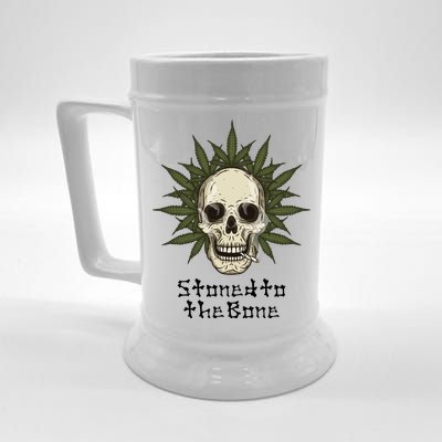 Stoned To The Bone Beer Stein