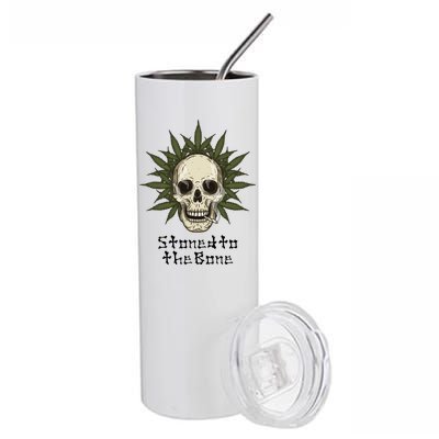 Stoned To The Bone Stainless Steel Tumbler