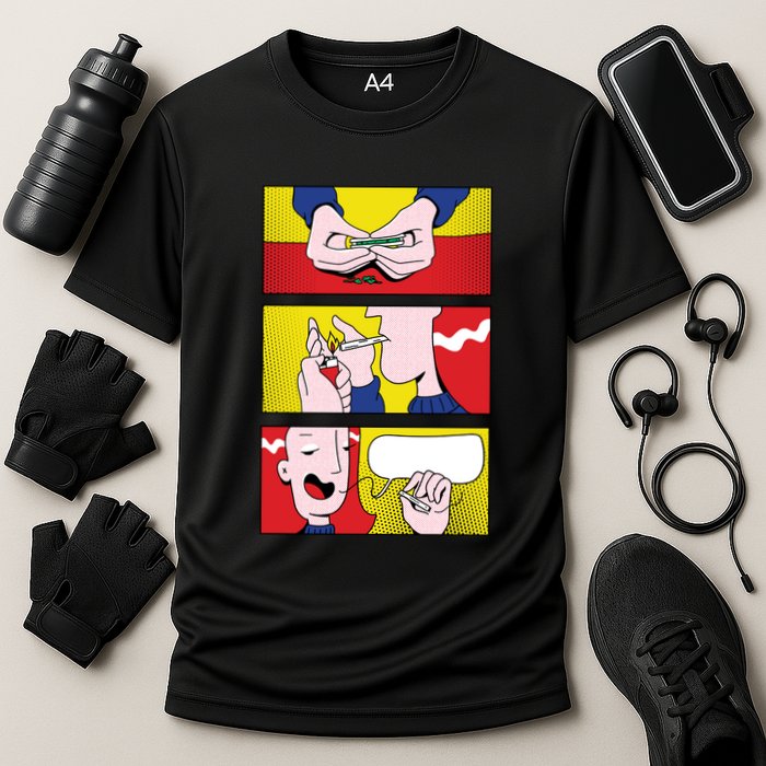 Stoner Comic Cooling Performance Crew T-Shirt