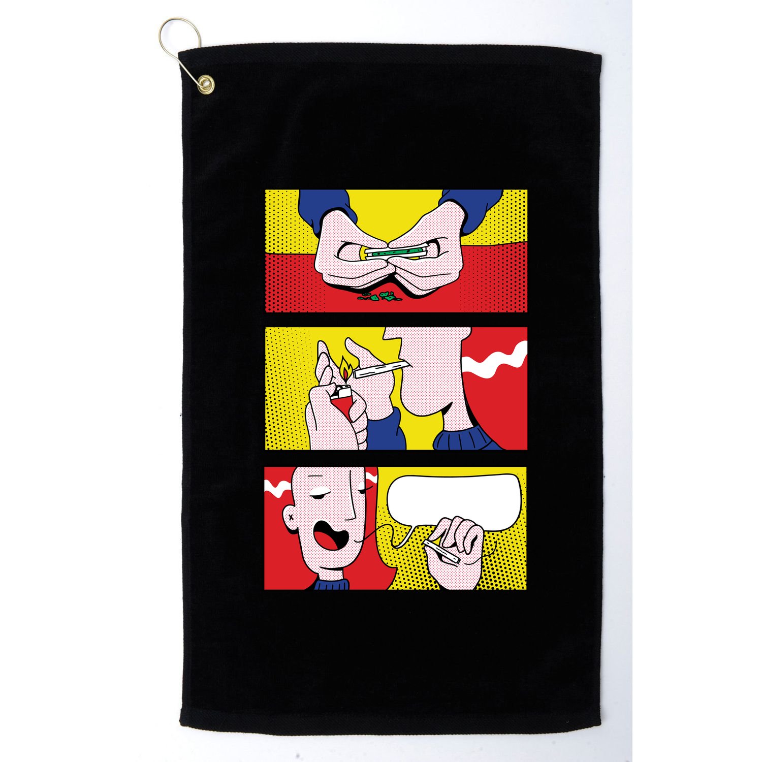 Stoner Comic Golf Towel