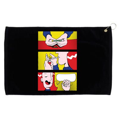 Stoner Comic Grommeted Golf Towel