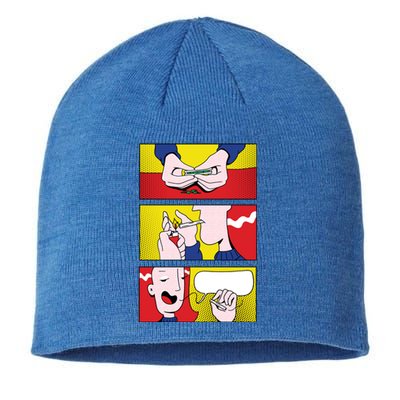 Stoner Comic Sustainable Beanie