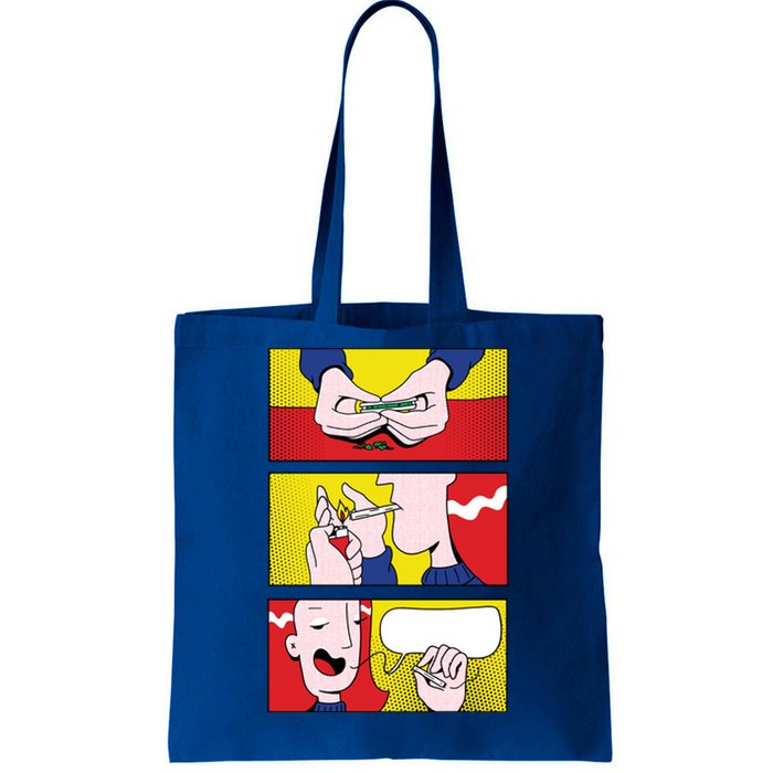 Stoner Comic Tote Bag