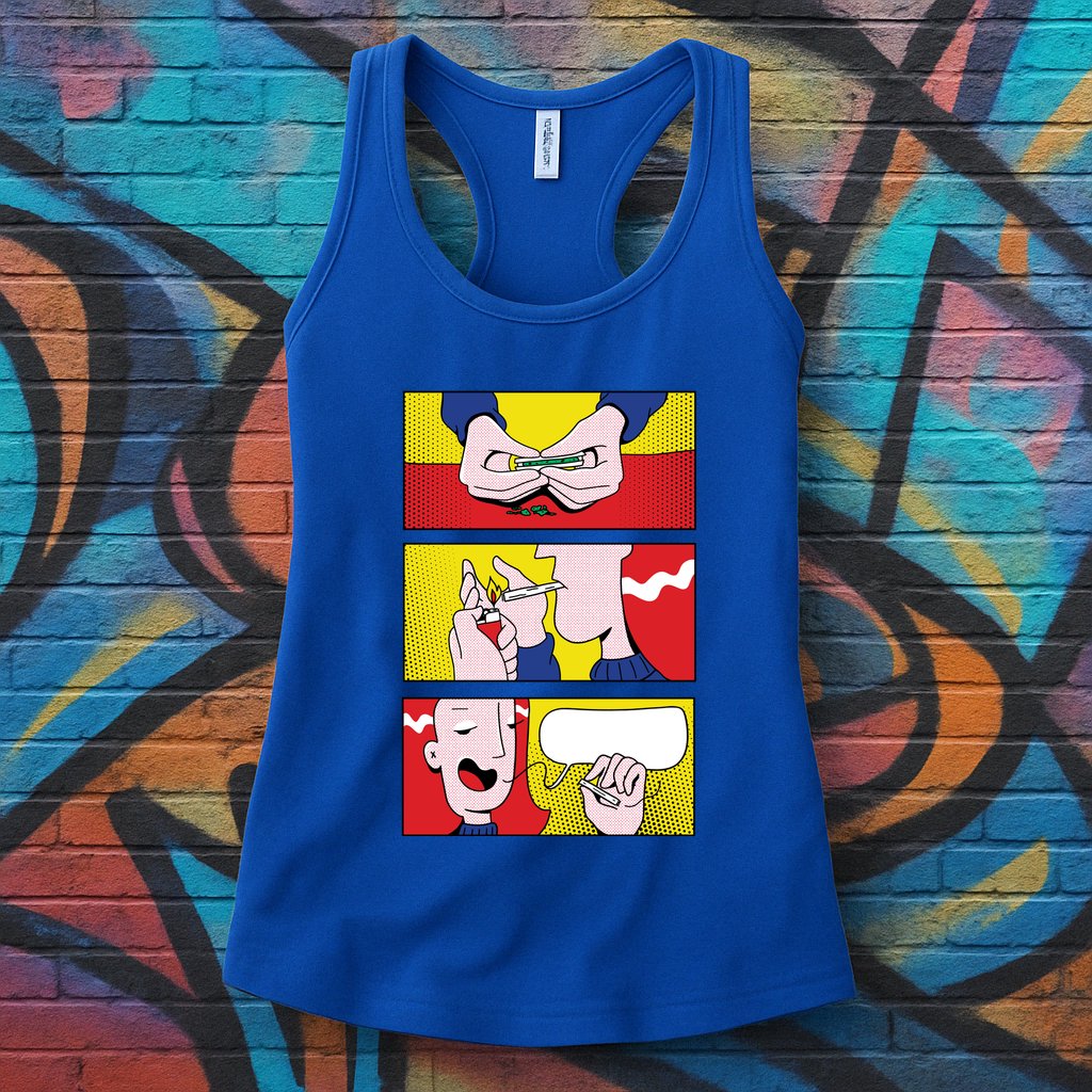 Stoner Comic Womens Tank Top