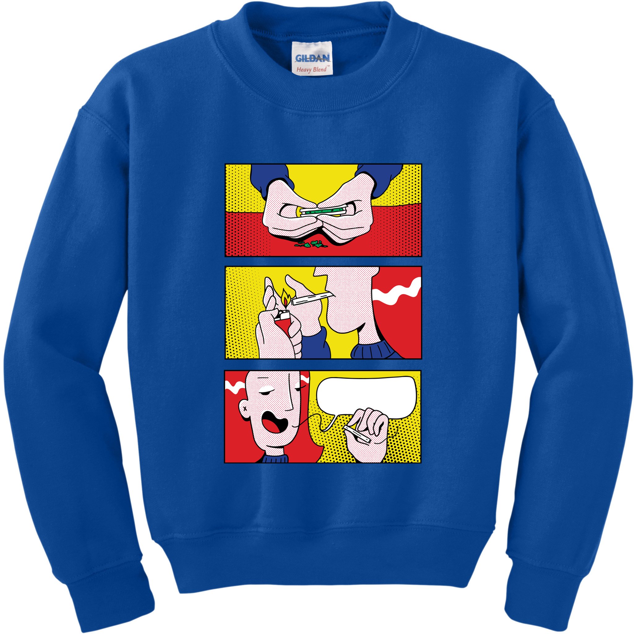 Stoner Comic Kids Sweatshirt