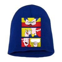 Stoner Comic Short Acrylic Beanie