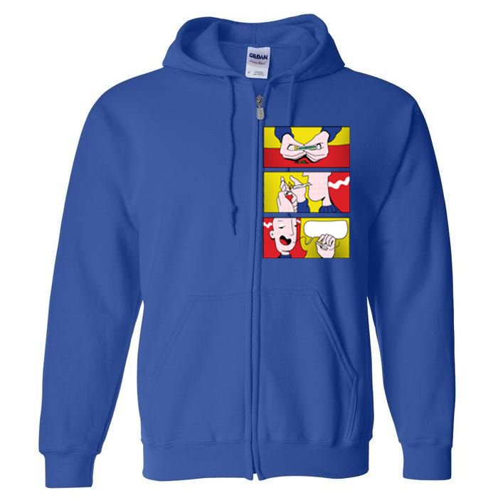 Stoner Comic Full Zip Hoodie