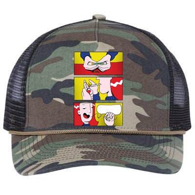 Stoner Comic Retro Rope Trucker Hat Cap