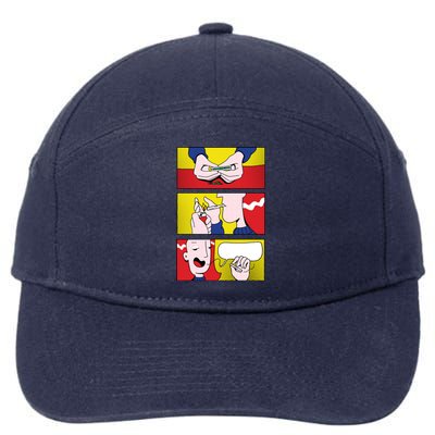 Stoner Comic 7-Panel Snapback Hat