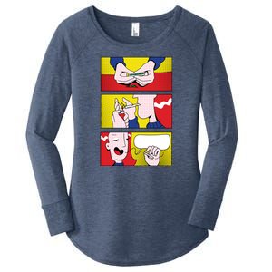 Stoner Comic Women's Perfect Tri Tunic Long Sleeve Shirt