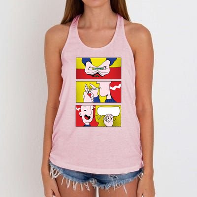 Stoner Comic Women's Knotted Racerback Tank