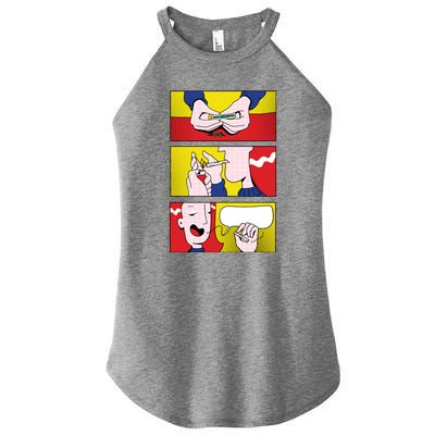 Stoner Comic Women's Perfect Tri Rocker Tank