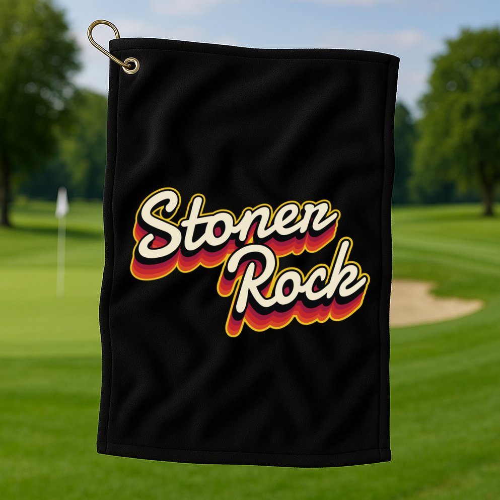Stoner Rock Golf Towel