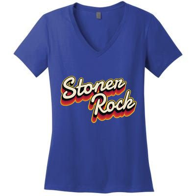 Stoner Rock Women's V-Neck T-Shirt