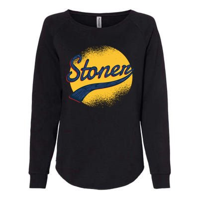 Stoner Vintage Womens California Wash Sweatshirt