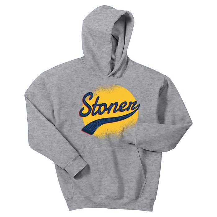 Stoner Vintage Kids Hoodie