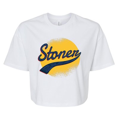 Stoner Vintage Bella+Canvas Jersey Crop Tee