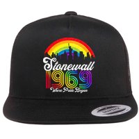 Stonewall 1969 Where Pride Began LGBT Rainbow Flatbill Hat