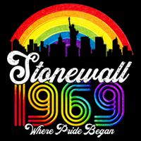 Stonewall 1969 Where Pride Began LGBT Rainbow Flatbill Hat