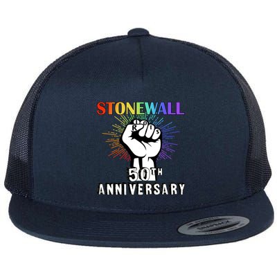 Stonewall Riots 50th Anniversary Fist Flatbill Hat