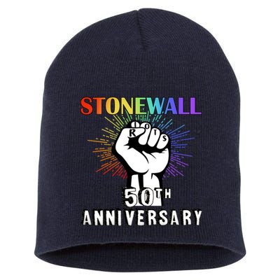 Stonewall Riots 50th Anniversary Fist Short Acrylic Beanie