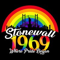 Stonewall Where Pride Began 1969 LGBT Stripe Pom Pom Beanie