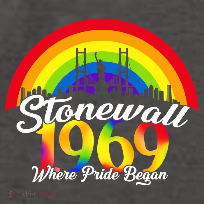Stonewall Where Pride Began 1969 LGBT Vector Backpack