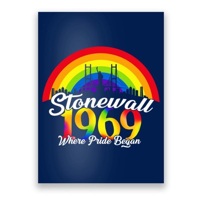 Stonewall Where Pride Began 1969 LGBT Poster