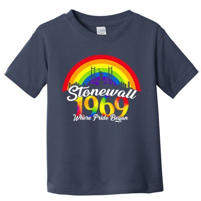 Stonewall Where Pride Began 1969 LGBT Toddler T-Shirt