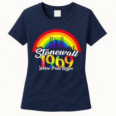 Stonewall Where Pride Began 1969 LGBT Womens T-Shirt