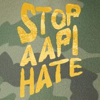 Stop AAPI Hate Painted Legacy Tie Dye Trucker Hat