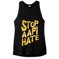 Stop AAPI Hate Painted Ladies PosiCharge Tri-Blend Wicking Tank