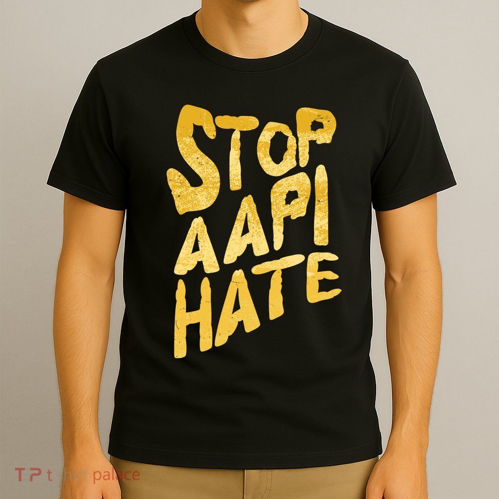 Stop AAPI Hate Painted T-Shirt