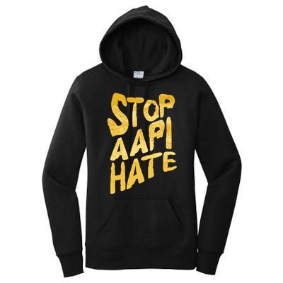 Stop AAPI Hate Painted Women's Pullover Hoodie