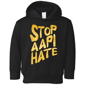 Stop AAPI Hate Painted Toddler Hoodie