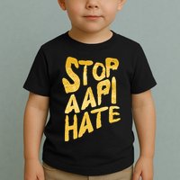 Stop AAPI Hate Painted Toddler T-Shirt
