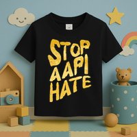 Stop AAPI Hate Painted Toddler T-Shirt