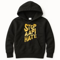 Stop AAPI Hate Painted Kids Hoodie
