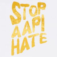 Stop AAPI Hate Painted Garment-Dyed Sweatshirt