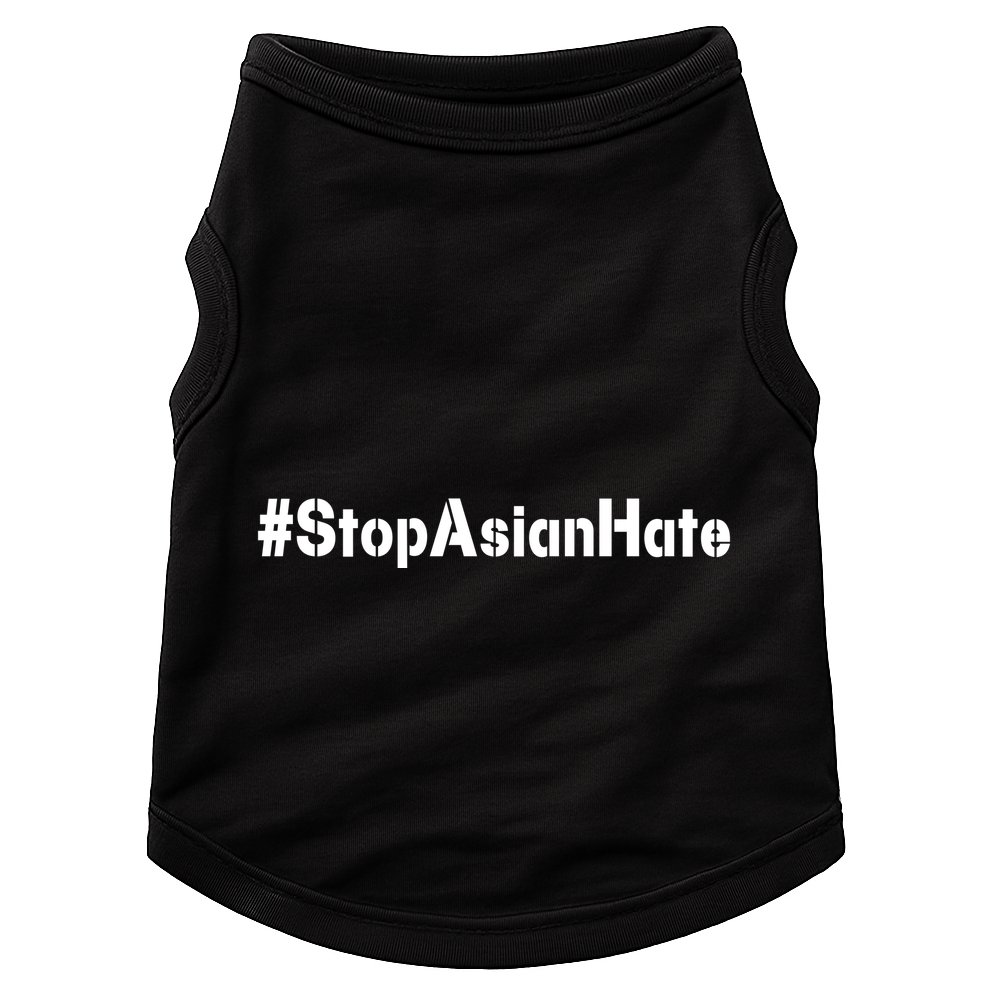 Stop Asian Hate  Doggie Tank