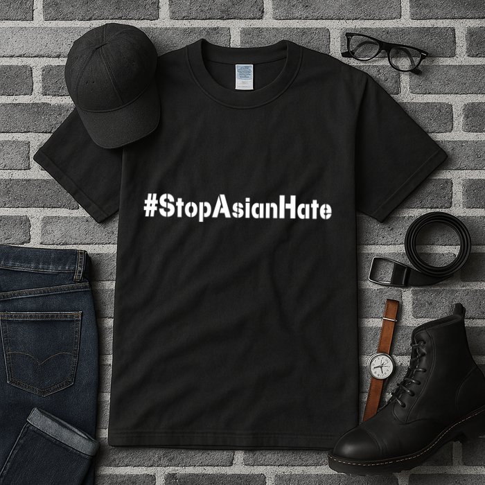 Stop Asian Hate  Tall T-Shirt