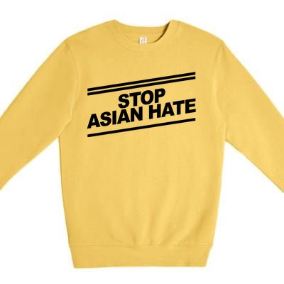 Stop Asian Hate Movement Premium Crewneck Sweatshirt