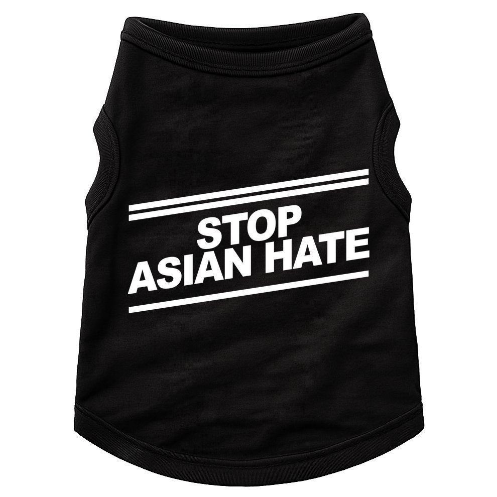 Stop Asian Hate Movement Doggie Tank