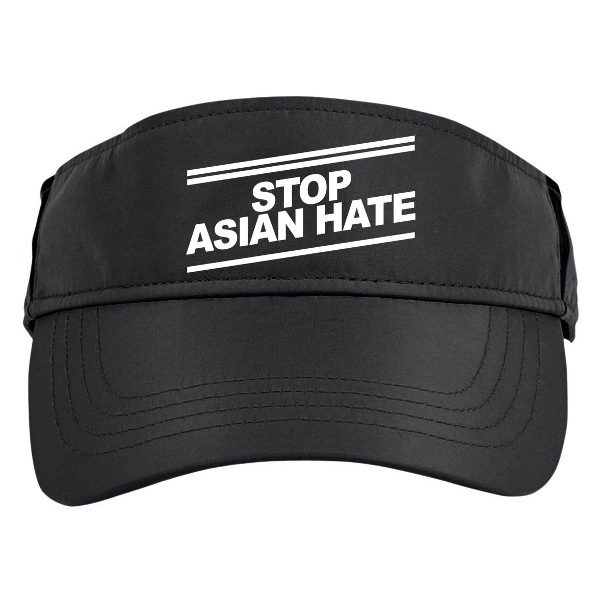 Stop Asian Hate Movement Adult Drive Performance Visor