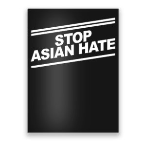 Stop Asian Hate Movement Poster