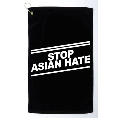 Stop Asian Hate Movement Golf Towel