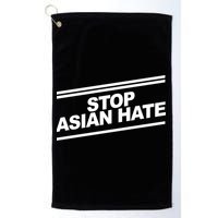 Stop Asian Hate Movement Golf Towel