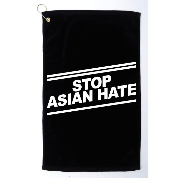 Stop Asian Hate Movement Golf Towel
